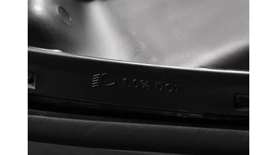 Spec-D Projector Headlights w/ LED Light Strip (Matte Black Housing/Clear Lens) Hyundai Tucson 2010-2013                                     - 2LHP-TUC10JM-TM - Image 7