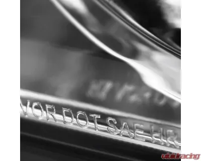 Spec-D Switchback Sequential LED C-Bar Projector Headlights (Chrome Housing/Clear Lens) Toyota Tundra | Sequoia 2007-2017 - 2LHP-TUN07-SQ-RS