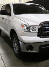 Spec-D Switchback Sequential LED C-Bar Projector Headlights (Chrome Housing/Clear Lens) Toyota Tundra | Sequoia 2007-2017                                     - 2LHP-TUN07-SQ-RS - Image 8