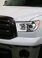 Spec-D Switchback Sequential LED C-Bar Projector Headlights (Chrome Housing/Clear Lens) Toyota Tundra | Sequoia 2007-2017                                     - 2LHP-TUN07-SQ-RS - Image 9
