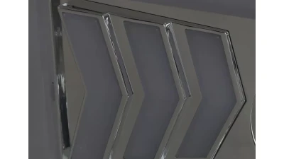 Spec-D LED C-Bar Projector Headlights w/ Sequential Arrow Turn Signals (Chrome Housing/Smoked Lens) Toyota Tundra 2014-2021                                     - 2LHP-TUN14G-RS - Image 6