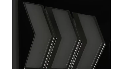 Spec-D LED C-Bar Projector Headlights w/ Sequential Arrow Turn Signals (Black Housing/Smoked Lens) Toyota Tundra 2014-2021                                     - 2LHP-TUN14SM-RS - Image 6