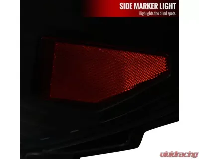 Spec-D LED C-Bar Projector Headlights w/ Sequential Arrow Turn Signals (Black Housing/Smoked Lens) Toyota Tundra 2014-2021 - 2LHP-TUN14SM-RS