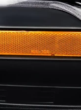 Spec-D Projector Headlights w/ LED Light Strip (Matte Black Housing/Clear Lens) Ford Crown Victoria 1998-2011                                     - 2LHP-VIC98JM-TM - Image 7