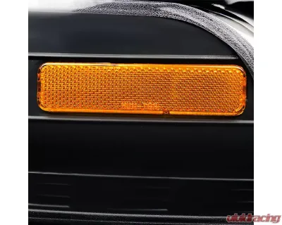 Spec-D Projector Headlights w/ LED Light Strip (Matte Black Housing/Clear Lens) Ford Crown Victoria 1998-2011 - 2LHP-VIC98JM-TM