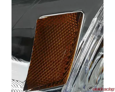 Spec-D LED Bar Projector Headlights (Chrome Housing/Clear Lens) Subaru Outback | WRX 2008-2014 - 2LHP-WRX08-TM