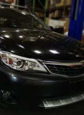 Spec-D LED Bar Projector Headlights (Chrome Housing/Clear Lens) Subaru Outback | WRX 2008-2014                                     - 2LHP-WRX08-TM - Image 10