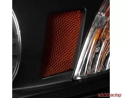 Spec-D LED Bar Projector Headlights (Matte Black Housing/Clear Lens) Subaru Outback | WRX 2008-2014 - 2LHP-WRX08JM-TM