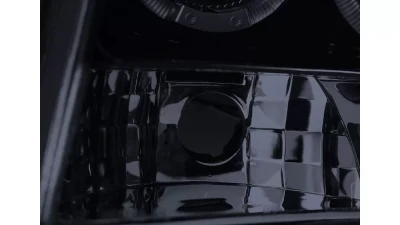 Spec-D Dual Halo Projector Headlights (Glossy Black Housing/Smoked Lens) Nissan Xterra 2005-2015                                     - 2LHP-XTE05G-TM - Image 6