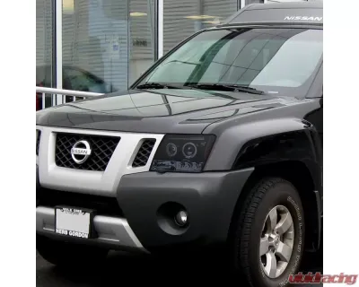 Spec-D Dual Halo Projector Headlights (Glossy Black Housing/Smoked Lens) Nissan Xterra 2005-2015 - 2LHP-XTE05G-TM