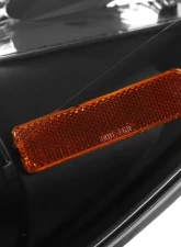 Spec-D Dual Halo Projector Headlights (Matte Black Housing/Clear Lens) Toyota Yaris 2006-2008                                     - 2LHP-YAR063JM-TM - Image 9