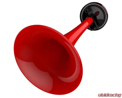 Spec-D Red ABS 12V Air Horn x2 w/ Compressor - AH-602