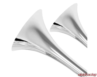 Spec-D Chrome ABS 12V Music Horn 5 Trumpet w/ Compressor - AH-6052-2