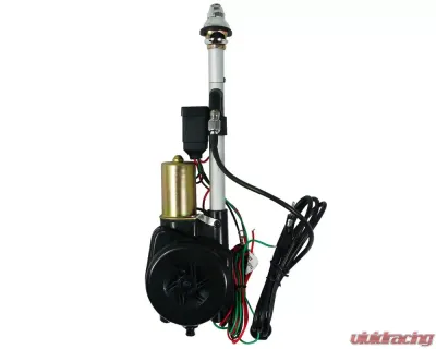 Spec-D Stainless Steel w/ Chrome Finish 12V AM/FM Antenna Mast Replacement Kit - ANT-105A