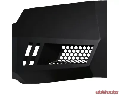 Spec-D Black Heavy Duty Steel Front Bumper w/ LED Light Ports Chevrolet Colorado 2015-2020 - BBF-COL15BK-A-WB