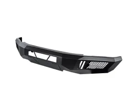 Spec-D Black Heavy Duty Steel Front Bumper w/ LED Light Ports Ford F-150 2015-2017