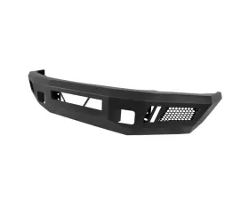 Spec-D Black Heavy Duty Steel Front Bumper w/ LED Light Ports Ford F-250 | F-350 2017-2021