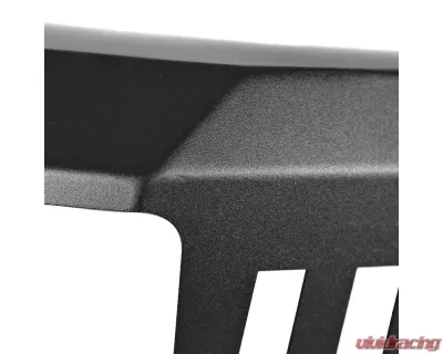 Spec-D Black Heavy Duty Steel Front Bumper w/ LED Light Ports Dodge RAM 2500 | 3500 2010-2018 - BBF-RAM1025BK-A-WB