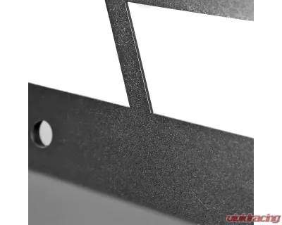 Spec-D Black Heavy Duty Steel Front Bumper w/ LED Light Ports Dodge RAM 2500 | 3500 2010-2018 - BBF-RAM1025BK-A-WB