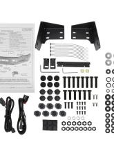 Spec-D Black Heavy Duty Steel Front Bumper w/ LED Light Ports Dodge RAM 2500 | 3500 2010-2018                                     - BBF-RAM1025BK-A-WB - Image 9