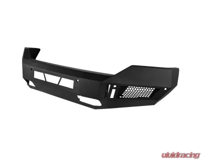 Spec-D Black Heavy Duty Steel Front Bumper w/ LED Light Ports & Sensor Holes Dodge RAM 1500 2013-2021 - BBF-RAM1315BK-A-WB