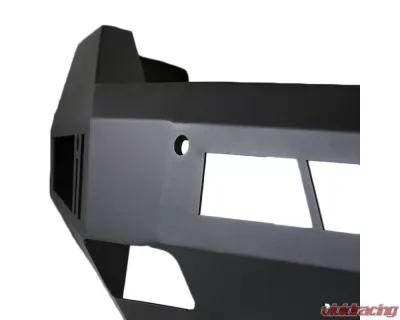 Spec-D Black Heavy Duty Steel Front Bumper w/ LED Light Ports & Sensor Holes Dodge RAM 1500 2013-2021 - BBF-RAM1315BK-A-WB