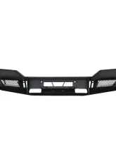 Spec-D Black Heavy Duty Steel Front Bumper w/ LED Light Ports & Sensor Holes Dodge RAM 1500 2013-2021                                     - BBF-RAM1315BK-A-WB - Image 6