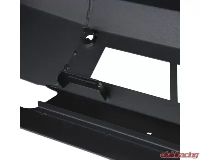 Spec-D Black Heavy Duty Steel Front Bumper w/ LED Light Ports & Sensor Holes Dodge RAM 1500 2013-2021 - BBF-RAM1315BK-A-WB
