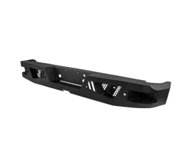 Spec-D Black Heavy Duty Steel Rear Step Bumper Ford F-150 2006-2014