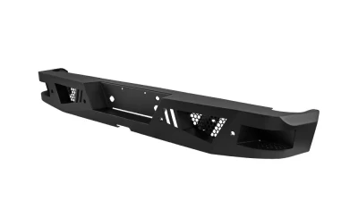 Spec-D Black Heavy Duty Steel Rear Step Bumper Ford F-150 2009-2014                                     - BBR-F15006BK-A-WB - Image 9