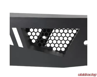 Spec-D Black Heavy Duty Steel Rear Step Bumper Ford F-150 2006-2014 - BBR-F15006BK-A-WB