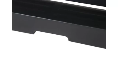 Spec-D Black Heavy Duty Steel Rear Step Bumper Ford F-150 2009-2014                                     - BBR-F15006BK-A-WB - Image 4