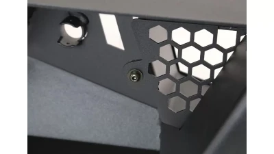 Spec-D Black Heavy Duty Steel Rear Step Bumper Ford F-150 2009-2014                                     - BBR-F15006BK-A-WB - Image 7