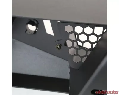 Spec-D Black Heavy Duty Steel Rear Step Bumper Ford F-150 2006-2014 - BBR-F15006BK-A-WB