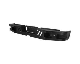 Spec-D Black Heavy Duty Steel Rear Step Bumper Dodge RAM 2500 | 3500 2010-2021