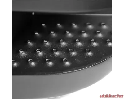 Spec-D Black Heavy Duty Steel Rear Step Bumper Dodge RAM 2500 | 3500 2010-2021 - BBR-RAM1025BK-C-WB