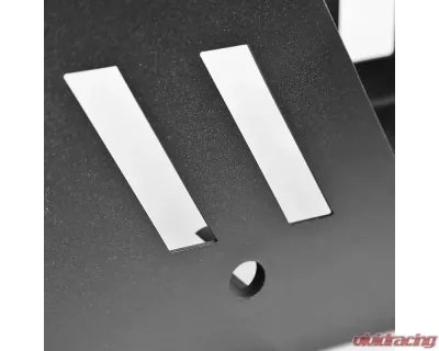 Spec-D Black Heavy Duty Steel Rear Step Bumper Dodge RAM 2500 | 3500 2010-2021 - BBR-RAM1025BK-C-WB