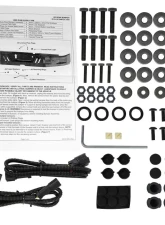 Spec-D Black Heavy Duty Steel Rear Step Bumper Dodge RAM 2500 | 3500 2010-2021                                     - BBR-RAM1025BK-C-WB - Image 9