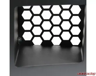 Spec-D Black Heavy Duty Steel Rear Step Bumper w/ License Lamp Toyota Tundra 2014-2021 - BBR-TUN14BK-C-WB