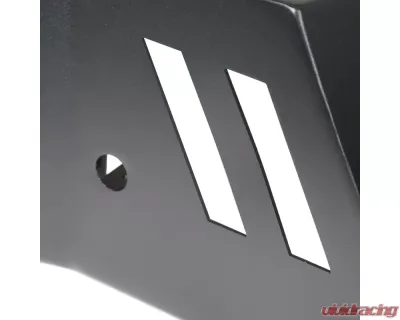 Spec-D Black Heavy Duty Steel Rear Step Bumper w/ License Lamp Toyota Tundra 2014-2021 - BBR-TUN14BK-C-WB