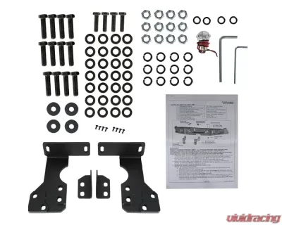 Spec-D Black Heavy Duty Steel Rear Step Bumper w/ License Lamp Toyota Tundra 2014-2021 - BBR-TUN14BK-C-WB