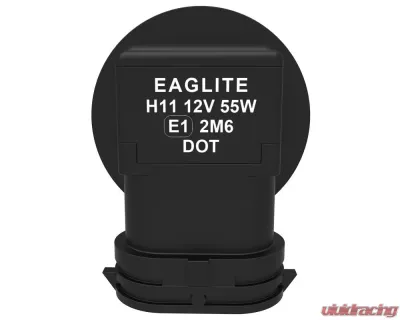 Spec-D H11 Halogen Light Bulbs - BH-H11H-DK