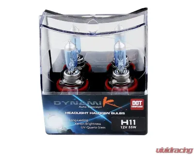 Spec-D H11 Halogen Light Bulbs - BH-H11H-DK