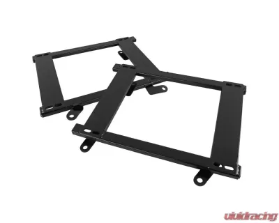 Spec-D 14" x 19" Tensile Mild Steel Racing Seat Mounting Brackets (2pc) Chevrolet | Pontiac 1993-2002 - BKT-CMR93