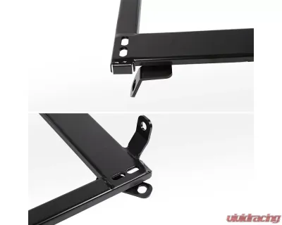 Spec-D 16" x 19" Tensile Mild Steel Racing Seat Mounting Brackets (2pc) Honda | Acura 1992-2001 - BKT-CV92