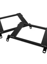 Spec-D 17" x 19" Tensile Mild Steel Racing Seat Mounting Brackets (2pc) Honda Civic 1996-2000                                     - BKT-CV96 - Image 10