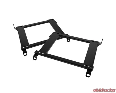 Spec-D 17" x 19" Tensile Mild Steel Racing Seat Mounting Brackets (2pc) Honda Civic 1996-2000 - BKT-CV96