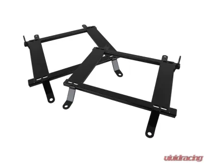 Spec-D 14" x 19" Tensile Mild Steel Racing Seat Mounting Brackets (2pc) Chevrolet Corvette 1997-2004 - BKT-CVET97