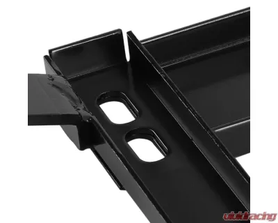 Spec-D 14" x 19" Tensile Mild Steel Racing Seat Mounting Brackets (2pc) Mitsubishi Lancer | EVO 7/8 2002-2006 - BKT-EVO01