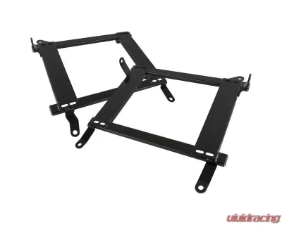 Spec-D 14" x 19" Tensile Mild Steel Racing Seat Mounting Brackets (2pc) Mitsubishi Lancer | EVO 10 2008-2017 - BKT-EVO08